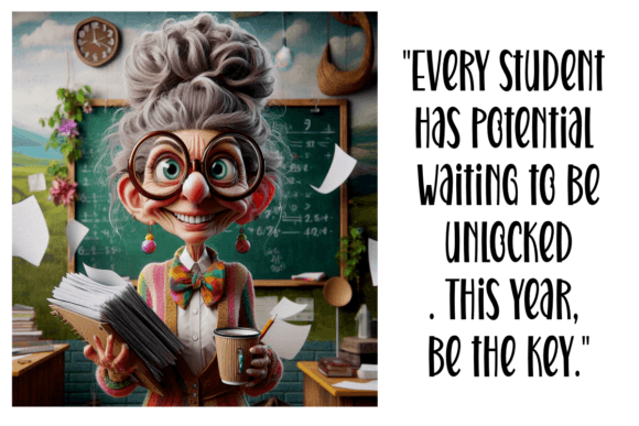 Download Eccentric Teachers with Quotes Set of 2 - Eccentric Collection