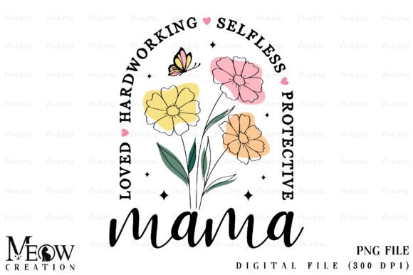 Download Mama Boho Flowers Mama, Mothers Day PNG - Boho Collection